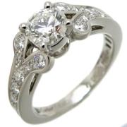 Pre-owned Platinum rings Cartier Vintage , Gray , Dames