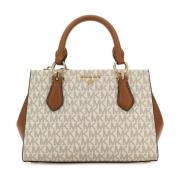 Marilyn Bedrukte Canvas Handtas Michael Kors , Multicolor , Dames