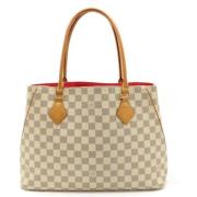 Pre-owned Canvas louis-vuitton-bags Louis Vuitton Vintage , White , Da...