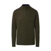 Groene Zip Sweater North Sails , Green , Heren