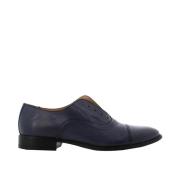 Klassieke Leren Schoenen Antica Cuoieria , Blue , Heren