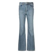 Blauwe Straight Jeans Casual Stijl Joseph , Blue , Dames