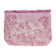 Neopreen etui met print en rits MC2 Saint Barth , Pink , Dames