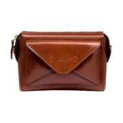 Bruine Schoudertas Elegante Stijl The Bridge , Brown , Dames