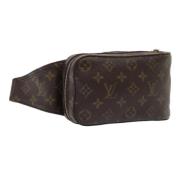 Pre-owned Canvas louis-vuitton-bags Louis Vuitton Vintage , Brown , Da...