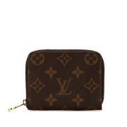 Pre-owned Canvas wallets Louis Vuitton Vintage , Brown , Dames