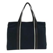 Pre-owned Canvas handbags Hermès Vintage , Black , Dames