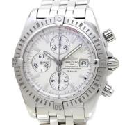 Pre-owned Metal watches Breitling Pre-owned , Gray , Heren