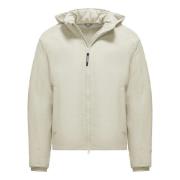 Korte Opvouwbare Hoodie Jas Invicta , White , Heren