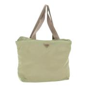 Pre-owned Nylon prada-bags Prada Vintage , Beige , Dames