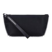 Zwarte Handtas met Spikes Alexander Wang , Black , Dames