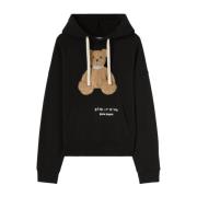 Bear in Mind Hoody Sweaters Palm Angels , Black , Heren