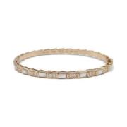 Pre-owned Metal bracelets Bvlgari Vintage , Beige , Dames