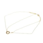 Pre-owned Rose Gold necklaces Cartier Vintage , Yellow , Dames