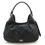 Pre-owned Canvas handbags Burberry Vintage , Black , Dames