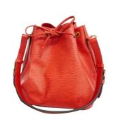 Pre-owned Leather louis-vuitton-bags Louis Vuitton Vintage , Red , Dam...