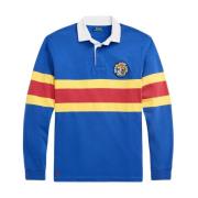 Polo Shirt met Lange Mouwen Ralph Lauren , Blue , Heren