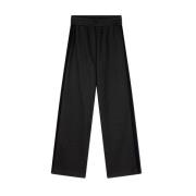 Gebreide Rechte Broek Alix The Label , Black , Dames