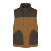 Heren Downdrift Vest voor buitenavonturen Patagonia , Brown , Heren