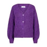 Cardigan Isa Lofty Manner , Purple , Dames