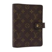 Pre-owned Canvas home-office Louis Vuitton Vintage , Brown , Dames