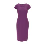 Pre-owned Wool dresses Michael Kors Pre-owned , Purple , Dames