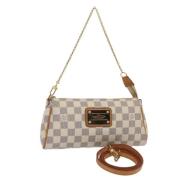 Pre-owned Canvas shoulder-bags Louis Vuitton Vintage , White , Dames