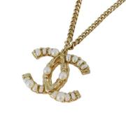 Pre-owned Metal chanel-jewelry Chanel Vintage , Yellow , Dames