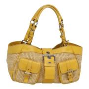 Pre-owned Fabric prada-bags Prada Vintage , Beige , Dames