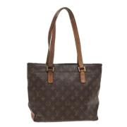 Pre-owned Canvas louis-vuitton-bags Louis Vuitton Vintage , Brown , Da...