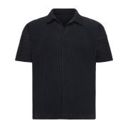 Zwarte T-shirts en Polos voor Mannen Issey Miyake , Black , Heren