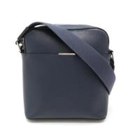 Pre-owned Leather louis-vuitton-bags Louis Vuitton Vintage , Blue , Da...