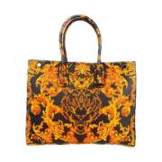 Iconische Gouden Detail Shopper Plein Sport , Multicolor , Dames