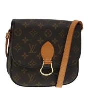 Pre-owned Canvas louis-vuitton-bags Louis Vuitton Vintage , Brown , Da...