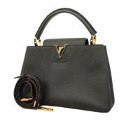 Pre-owned Leather louis-vuitton-bags Louis Vuitton Vintage , Black , D...