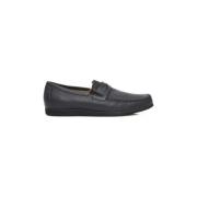 Heren Leren Loafers Rubberen Zool Cerruti 1881 , Blue , Heren