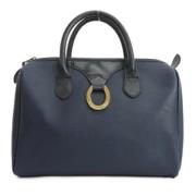 Pre-owned Canvas dior-bags Dior Vintage , Blue , Dames