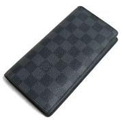 Pre-owned Canvas wallets Louis Vuitton Vintage , Black , Dames