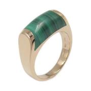 Pre-owned Fabric rings Bvlgari Vintage , Green , Dames