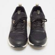 Pre-owned Mesh sneakers Louis Vuitton Vintage , Black , Dames