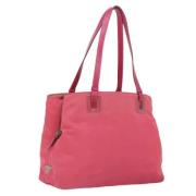 Pre-owned Nylon prada-bags Prada Vintage , Pink , Dames