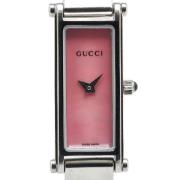 Pre-owned Stainless Steel watches Gucci Vintage , Pink , Dames