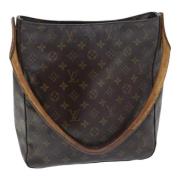 Pre-owned Canvas louis-vuitton-bags Louis Vuitton Vintage , Brown , Da...