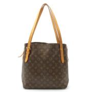 Pre-owned Canvas totes Louis Vuitton Vintage , Brown , Dames