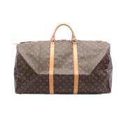 Pre-owned Canvas louis-vuitton-bags Louis Vuitton Vintage , Brown , Da...