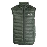 Grijze Puffer & Donsjas Emporio Armani EA7 , Green , Heren