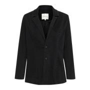 Zwart Gewassen Getailleerde Blazer Jas My Essential Wardrobe , Black ,...