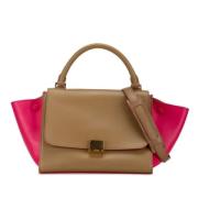 Pre-owned Leather celine-bags Celine Vintage , Pink , Dames