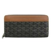 Pre-owned Canvas wallets Goyard Vintage , Multicolor , Dames