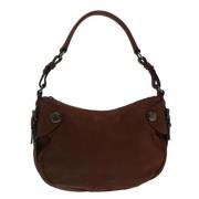 Pre-owned Leather prada-bags Prada Vintage , Brown , Dames